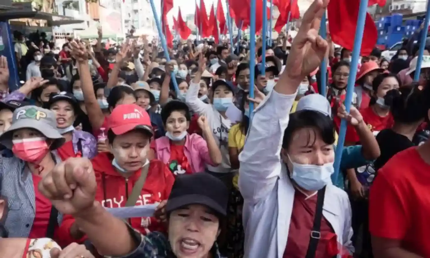 1 new Death Reported  as Morning Protests Break out