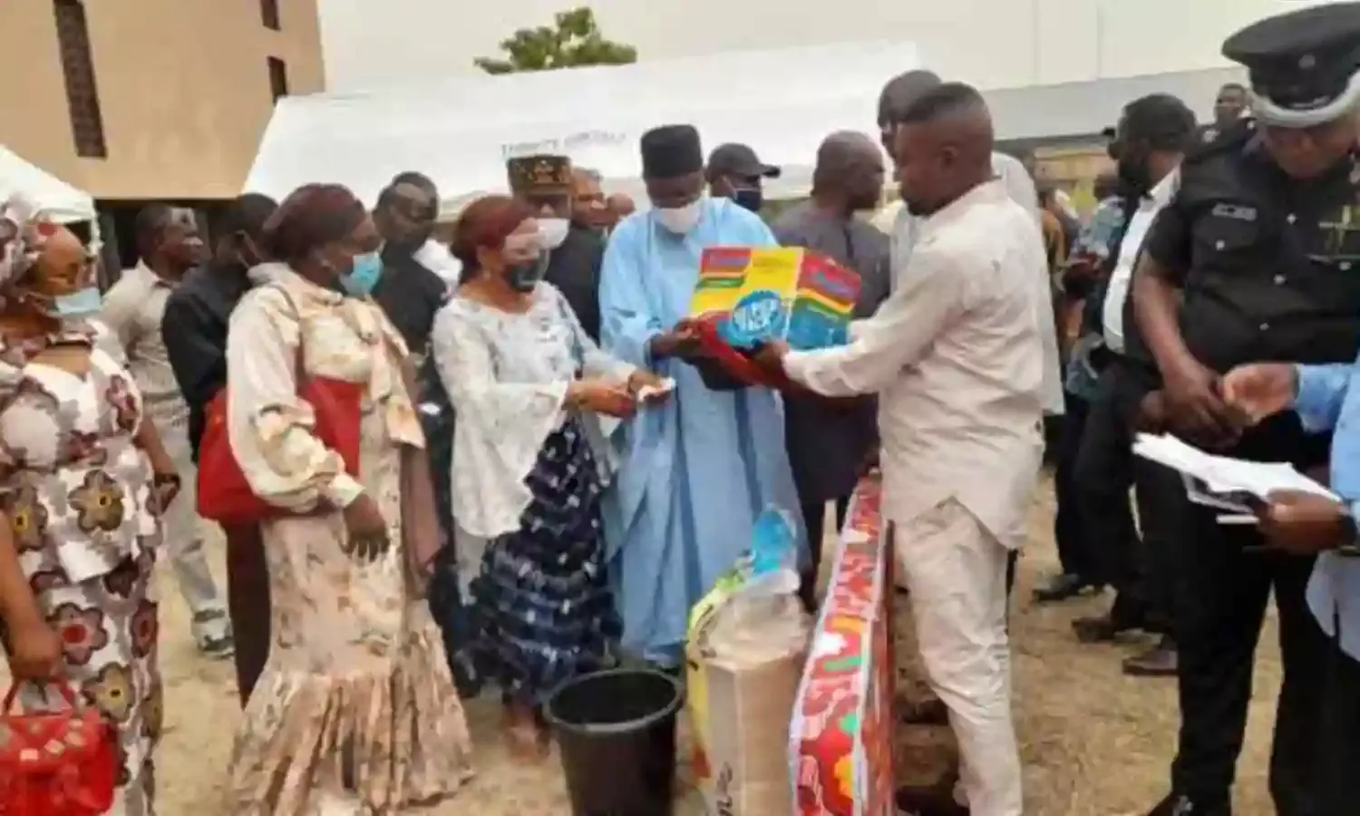 Commission Donates food Items, others to Bakassi IDPs