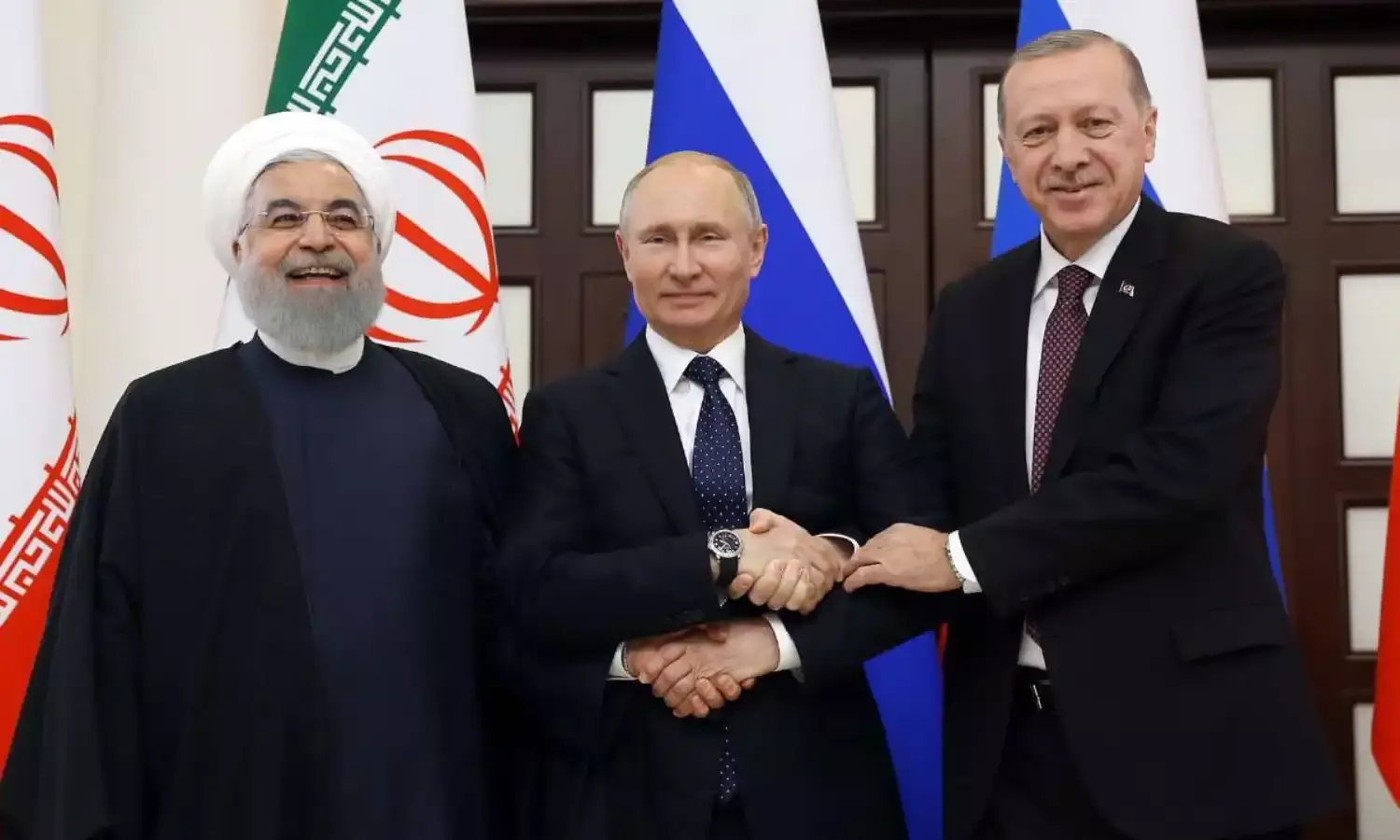 Russia, Iran, Turkey look to jump-start Syria peace process