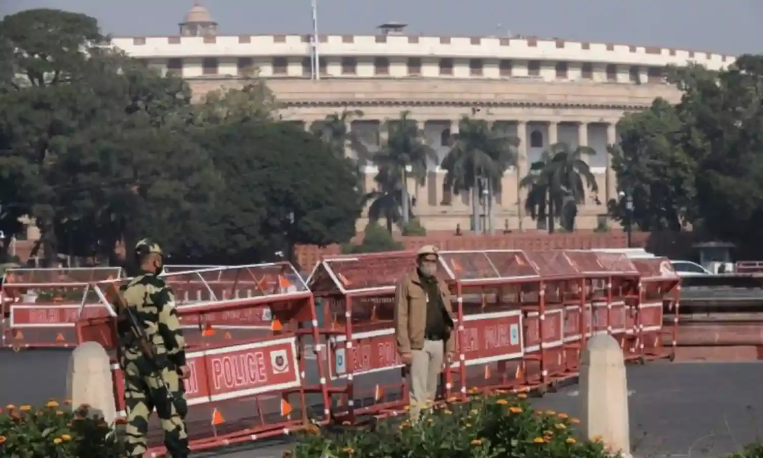 India Police Stop Farmers Disrupting Budget Day