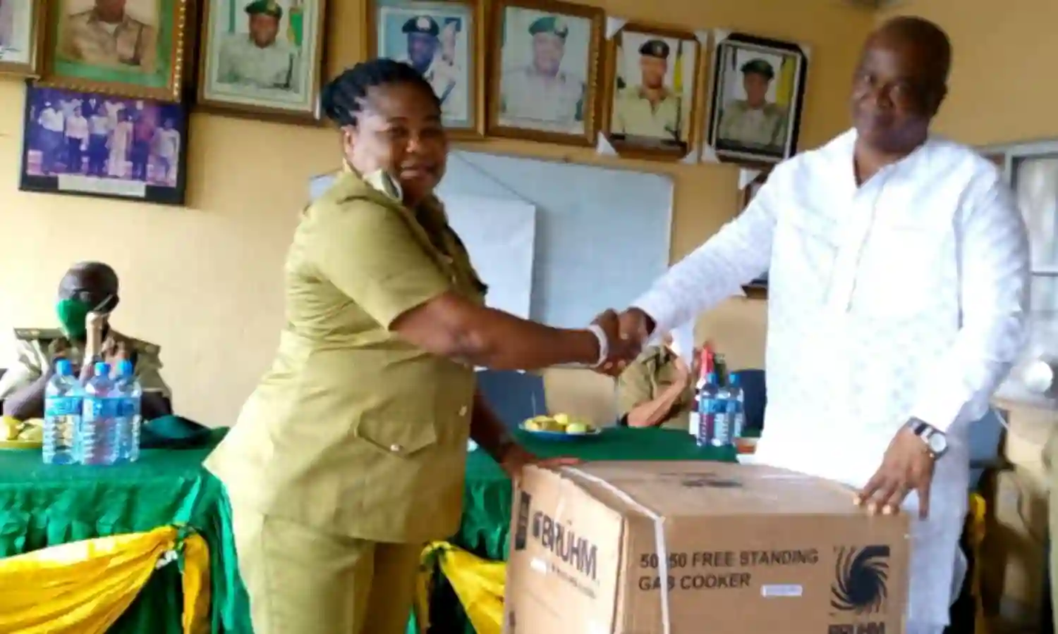 Controller corrections counsels staff on cordiality at work