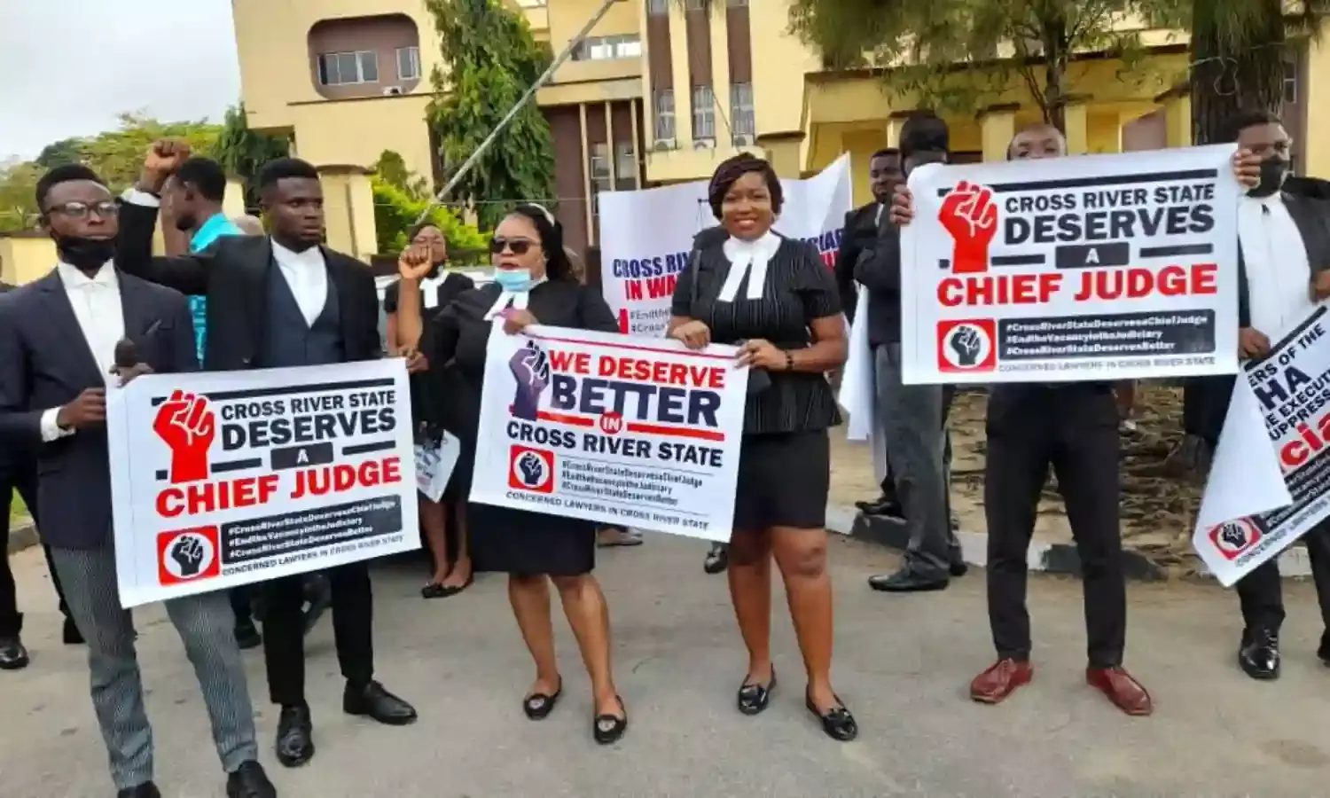 Lawyers protest absence of substantive CJ in C/River