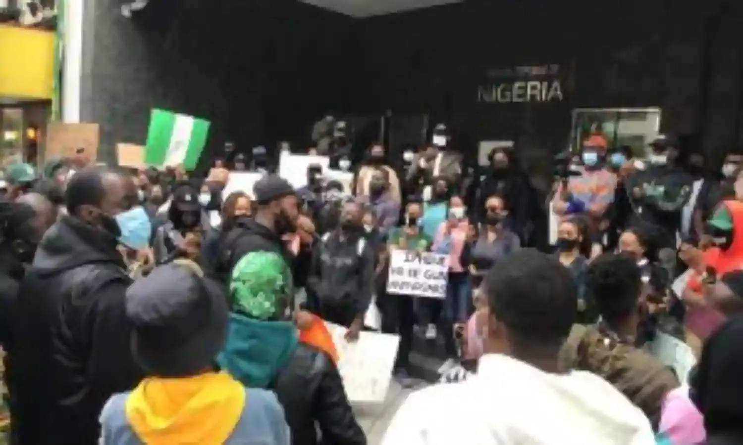 Protesters in New York demand transparency in SARS disbandment