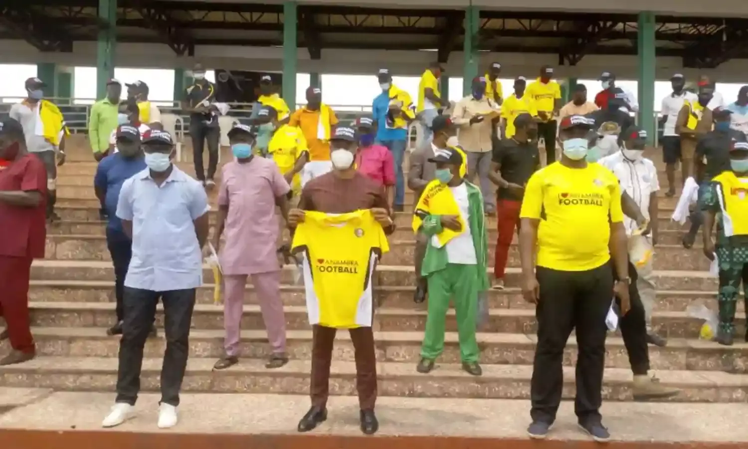 Caretaker committee promises better times for Anambra football stakeholders, unveils new FA secretariat