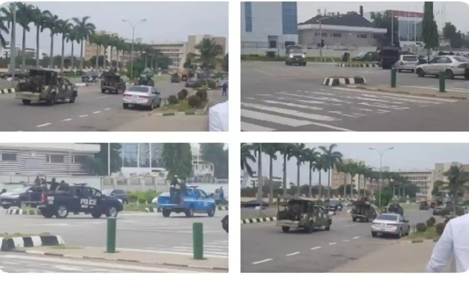 Breaking: Security Agents Lockdown Abuja To Halt #RevolutionNow Protest