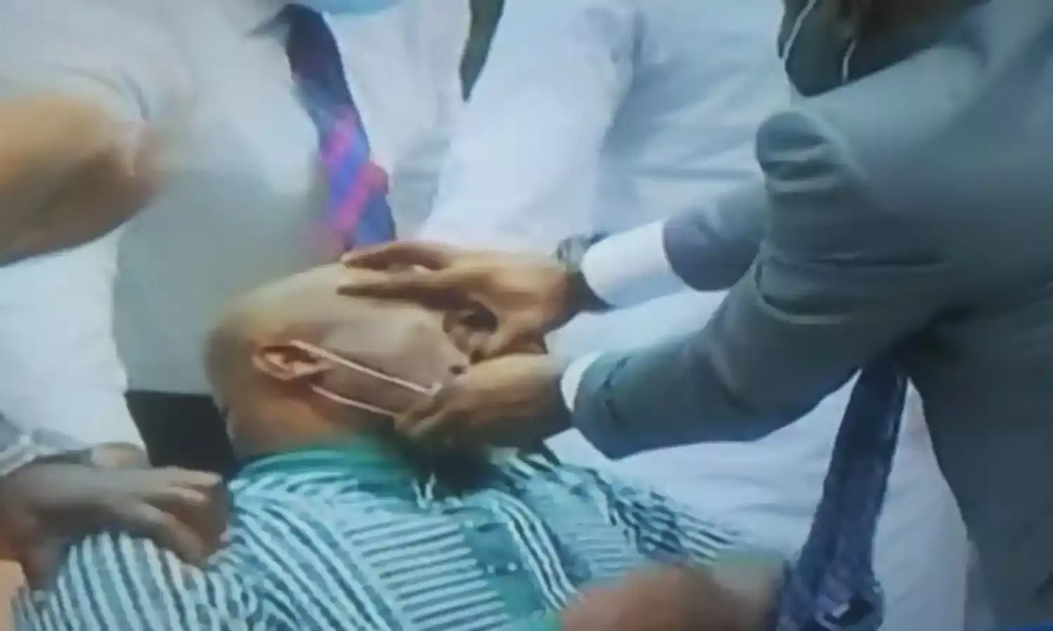 Breaking: NDDC MD slumps at House of Reps probe +video,photo