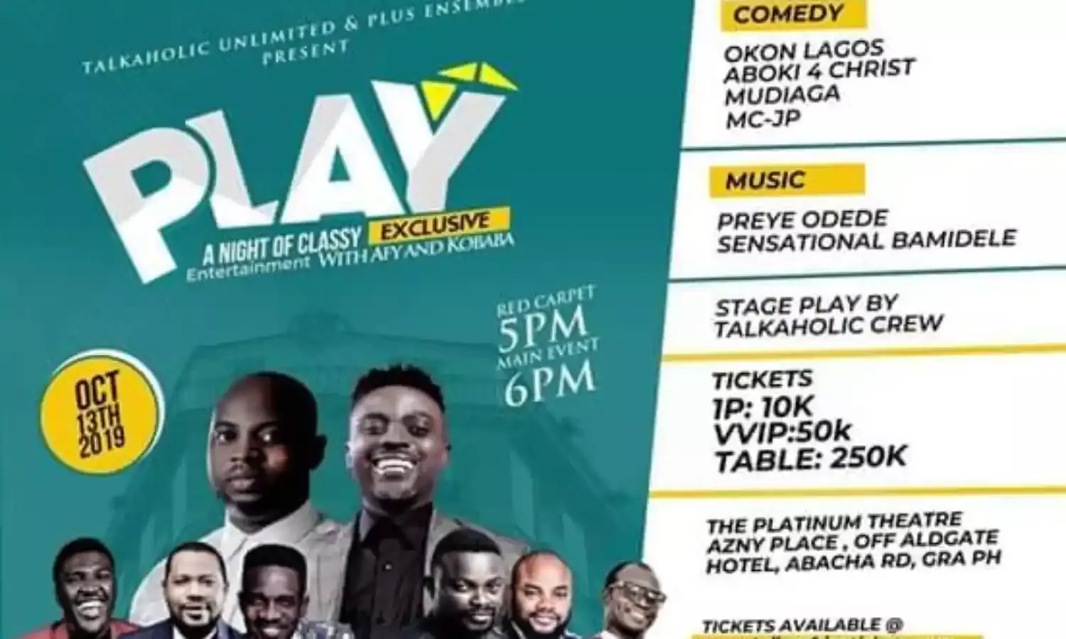 PLAY EXCLUSIVE ENTERTAINMENT with Afy Douglas and KO Baba – In case you missed it, here are the highlights