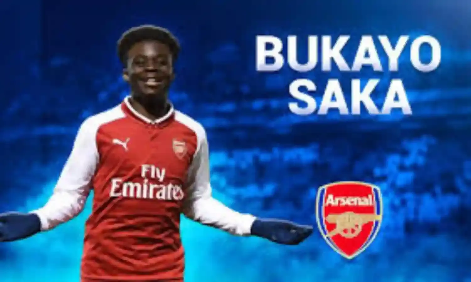 Arsenals Teenage winger, Saka scores in 3 – 0 win over Frankfurt in Europa League
