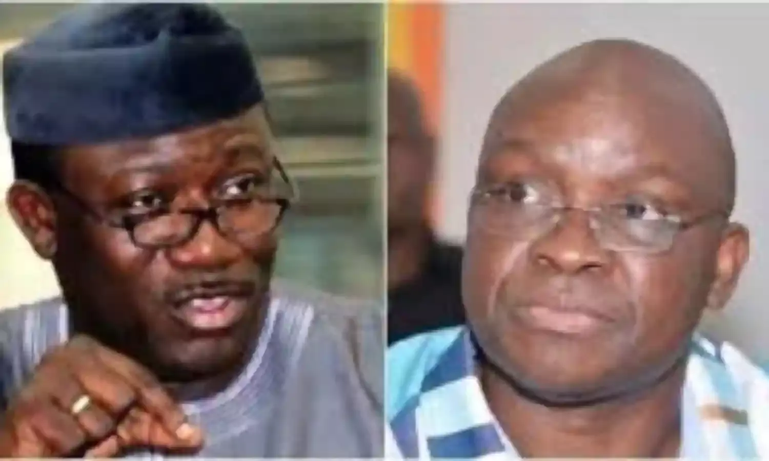 Ekiti Governor, Fayemi says Fayose’s govt left N57bn unpaid workers’ salaries, pension arrears