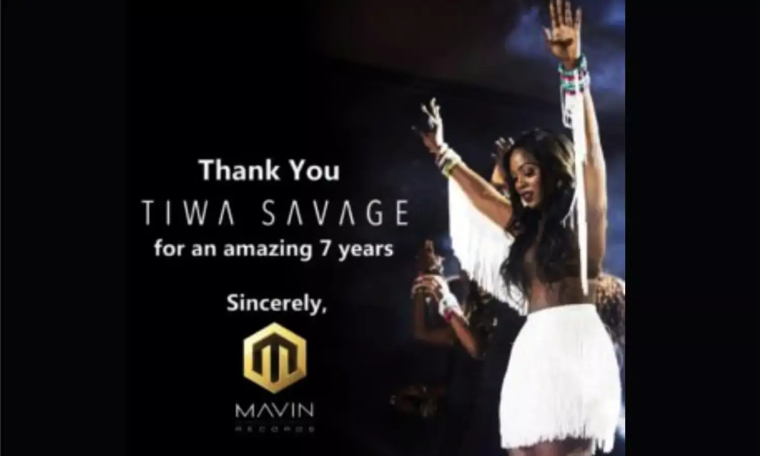 Don Jazzy sends farewell message to Tiwa Savage