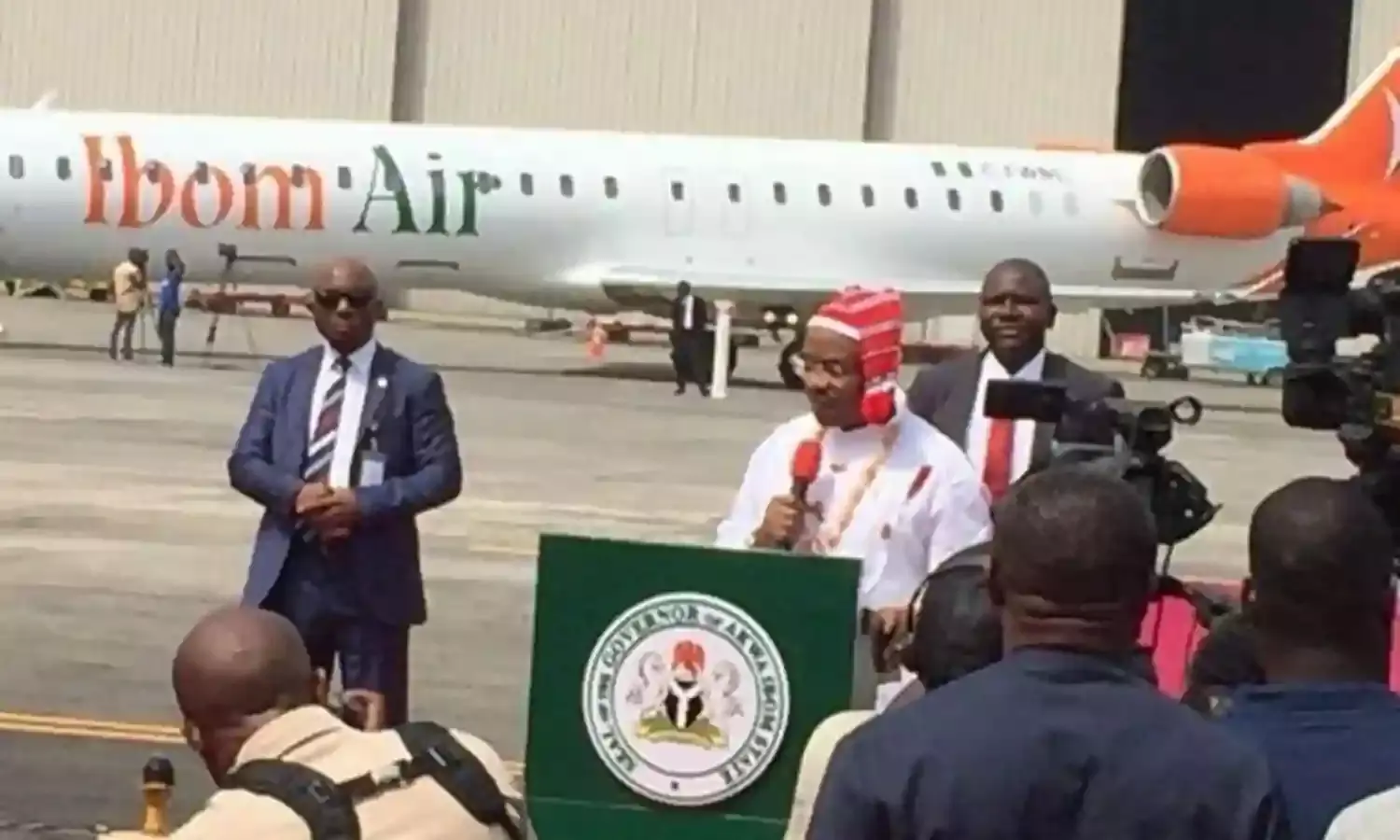 IBOM Air: Gov. Emmanuel takes delivery of 2 aircraft
