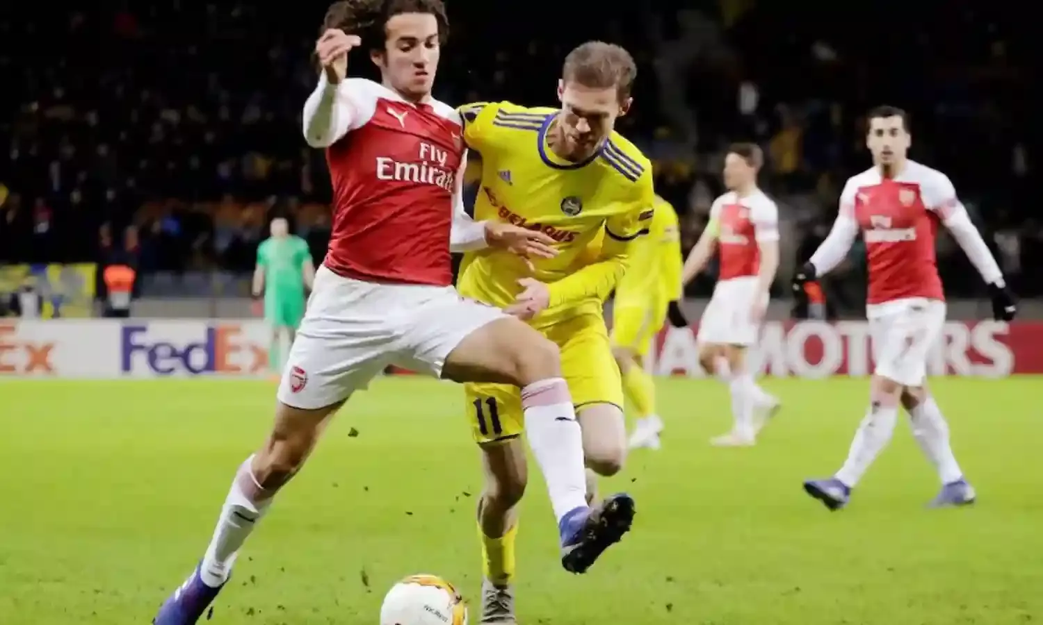 Arsenal lose at BATE as Inter, Sevilla, Benfica win in Europa League