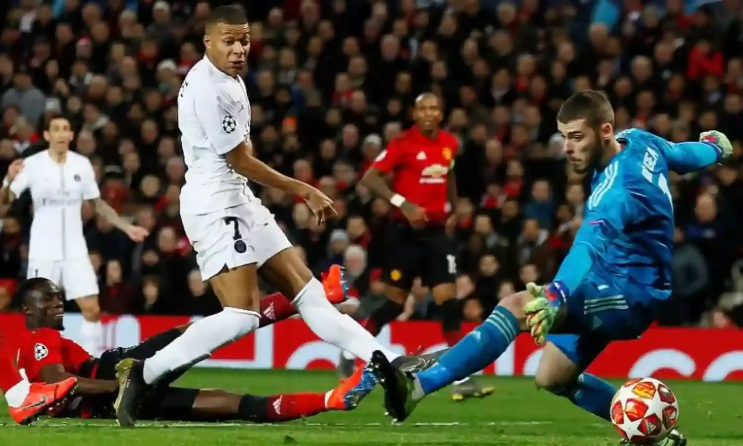UEFA Champions League: PSG take charge with 2-0 win at Manchester United, Pogba sent off