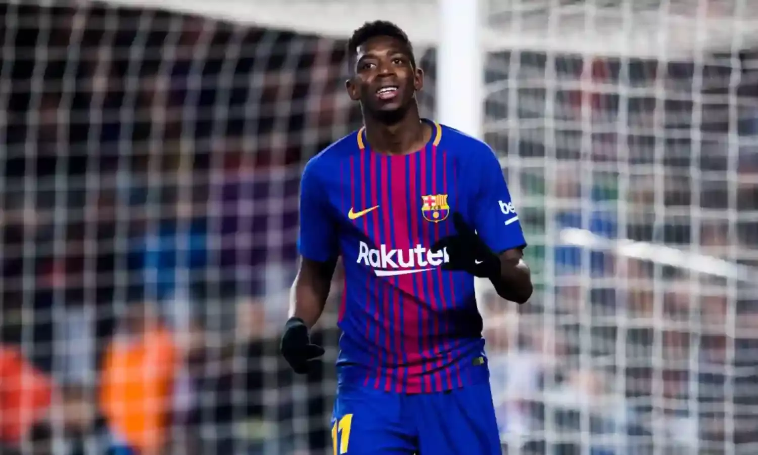 Barca’s Dembele sidelined for two weeks with injury