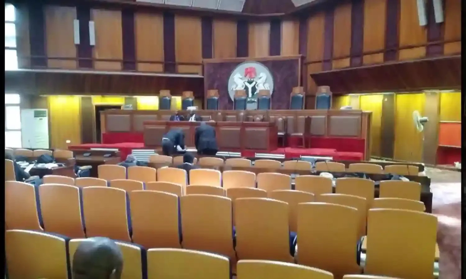 Security operatives conduct stop-and search in Anambra House of Assembly complex