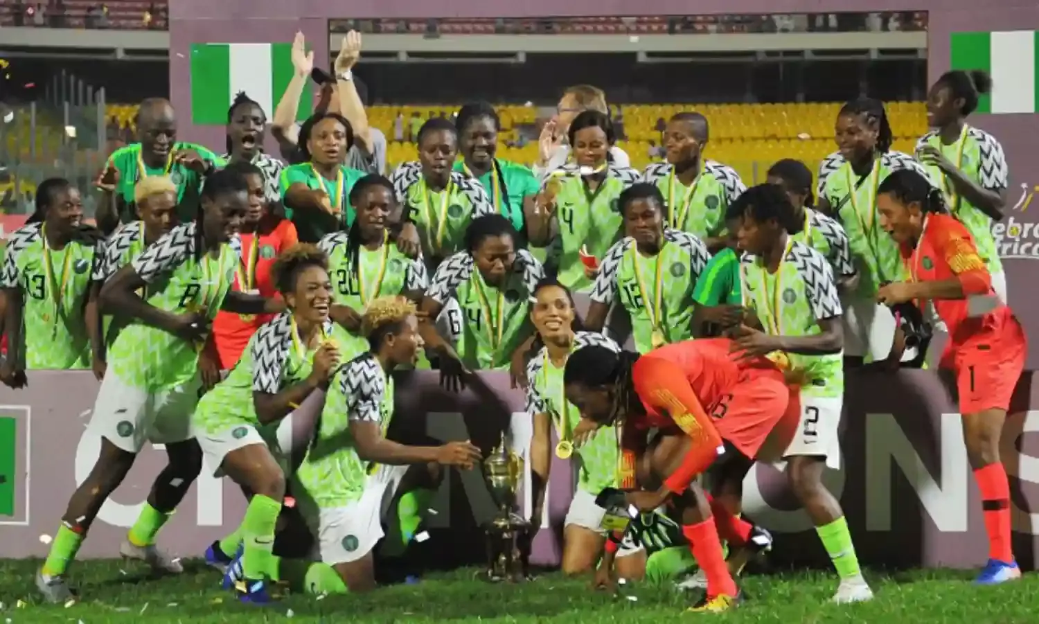 SWAN hails Super Falcons ninth AWCON win