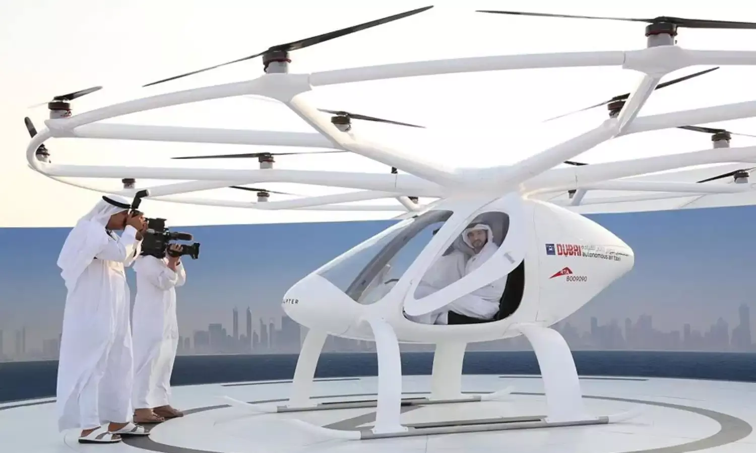 Breaking: World First Self-Flying Taxi Launched in Dubai