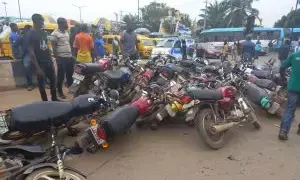 Taskforce impounds 410 motorcycles within 1week