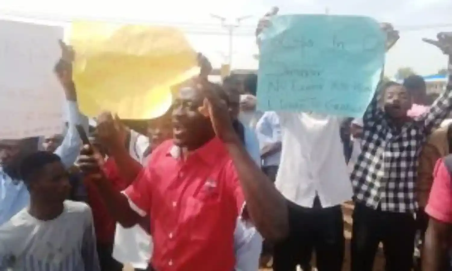 Polytechnic students protest over lecturers strike