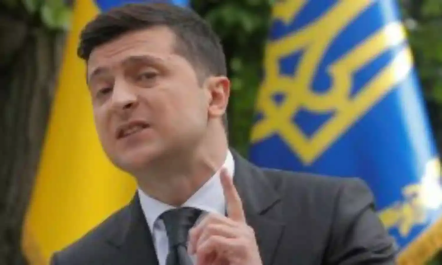 Ukrainian president says war with Russia a worst-case possibility