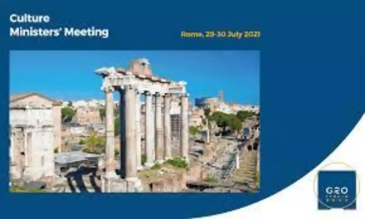 G20 culture ministers meet in Rome