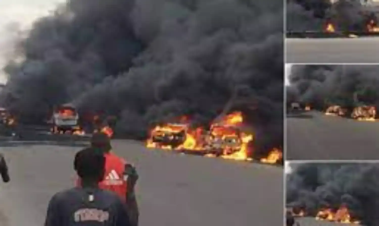 13 vehicles burnt in tanker explosion on Lagos-Ibadan expressway – FRSC