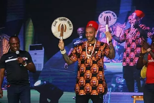 Thierry Henry Coronated The Igwe of Football