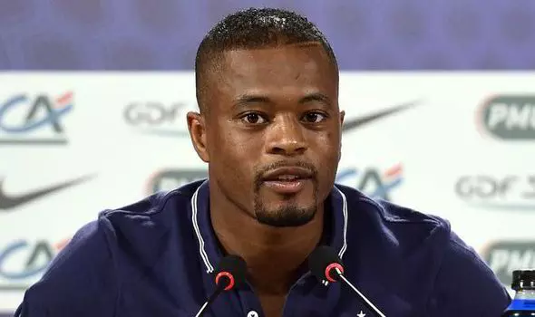 Evra sent off before match kick-off