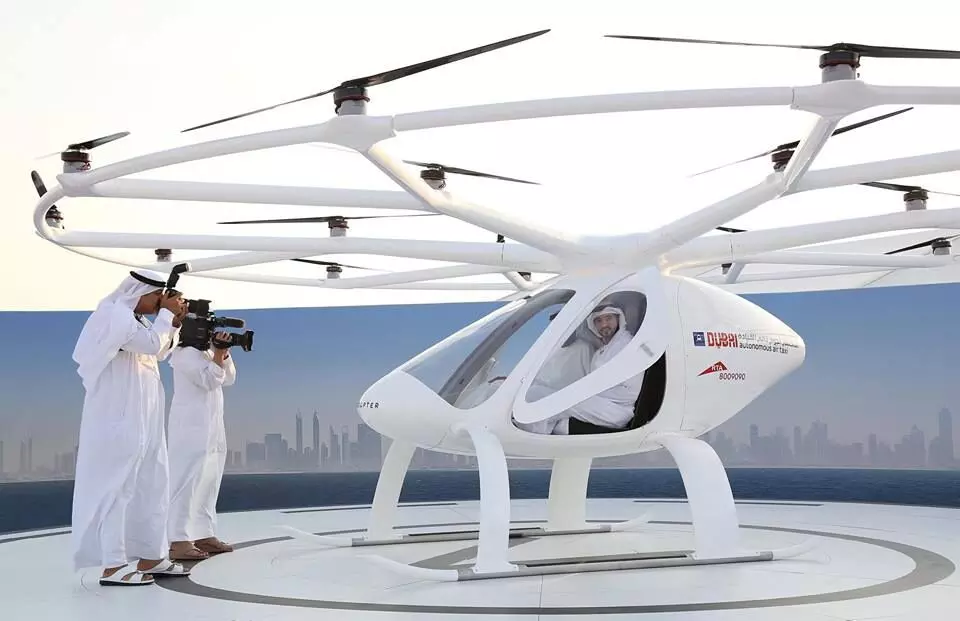 Breaking: World First Self-Flying Taxi Launched in Dubai