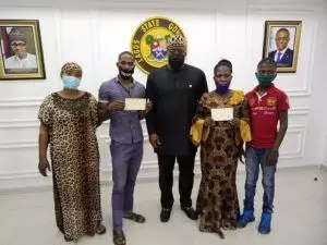 Sanwo-Olu compensates 2 dead RRS families Sanwo-Olu compensates 2 dead RRS families