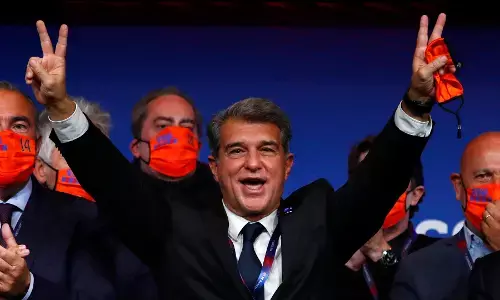 Laporta Voted in as FC Barcelona’s New President Laporta Voted in as FC Barcelona’s New President