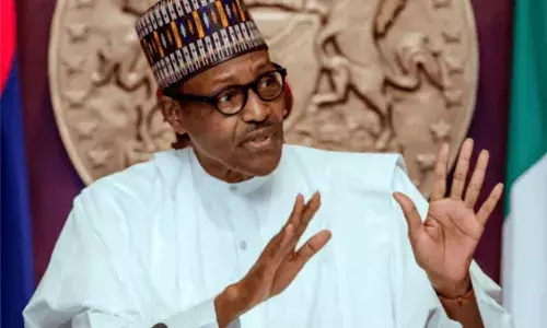 Buhari Meets new EFCC Chairman, Bawa,