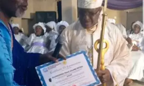 Shina Peters Ordained as a Bishop