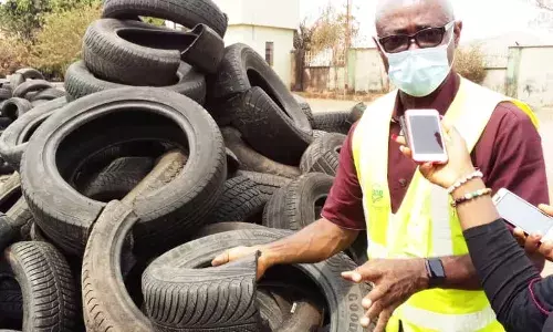 SON Destroys over 6000 Expired, Substandard Tyres SON Destroys over 6000 Expired, Substandard Tyres