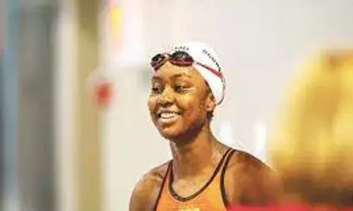 Ogunbanwo wins women’s 100m freestyle heat Ogunbanwo wins women’s 100m freestyle heat