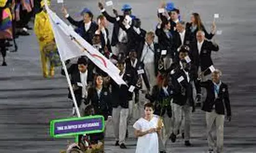 Athletes in refugee team to join opening ceremony