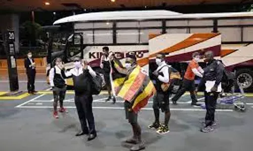 Ugandan athlete missing in Japan spotted on CCTV Ugandan athlete missing in Japan spotted on CCTV