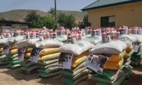 FG, Japan support 150 farmers with rice inputs
