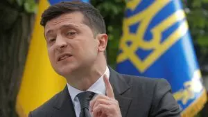 Ukrainian president says war with Russia a worst-case possibility