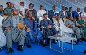 Osinbajo, Obasanjo, governors attend funeral service Osinbajo, Obasanjo, governors attend funeral service