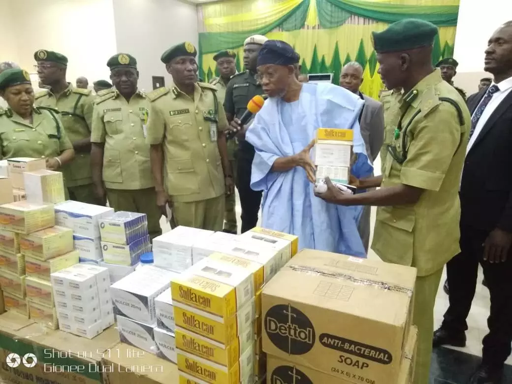 FG distributes drugs to custodial centres