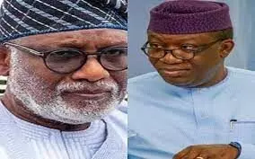 Gov. Fayemi congratulates Akeredolu at 65