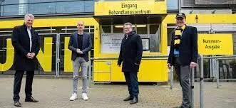 Borussia Dortmund’s stadium becomes coronavirus vaccination site