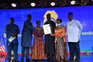 Nigeria’s Muhammad-Bande bags leadership award