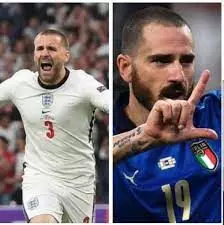 Shaw fastest and Bonucci oldest scorers ever in European Championship final