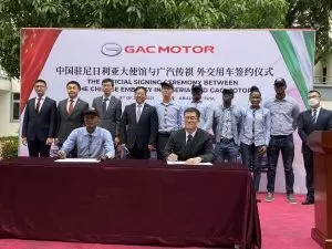 Chinese envoy hails Nigeria, GAC Motors partnership