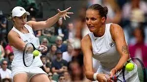 World number one Barty to face Pliskova in Wimbledon final