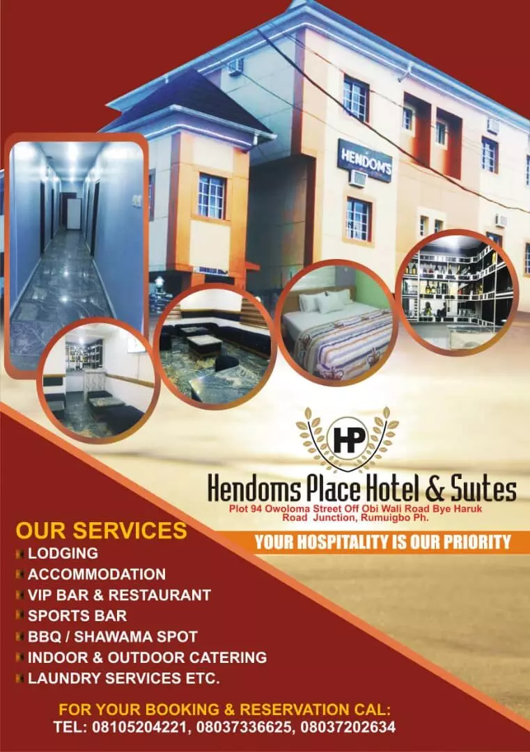 Official Opening of Hendoms Place Hotel and Suites Ltd., Port Harcourt
